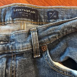 Lucky Brand Men’s 410 Athletic Slim Jeans Size 34 x 32 Like New